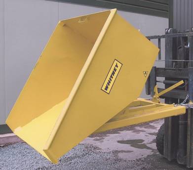 WTS FORKLIFT TIPPING SKIP (CASTORS) Image
