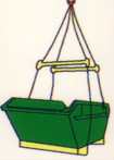 Builders Skip Lifting Cradle