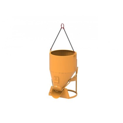 Upright Coneflow Concrete Skip Image of Upright Coneflow Concrete Skip - 2