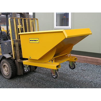 WTS Forklift Tipping Skip (Castors) Image of WTS Forklift Tipping Skip (Castors) - 1