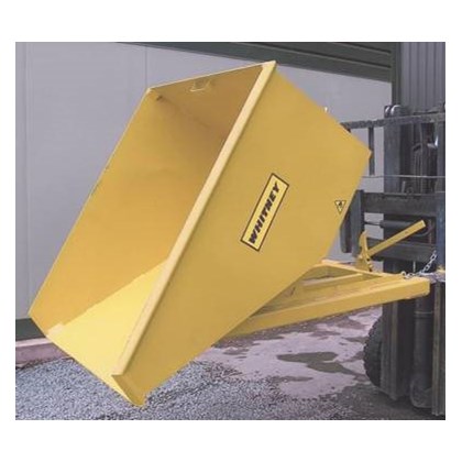 WTS Forklift Tipping Skip (Castors) Image of WTS Forklift Tipping Skip (Castors) - 2
